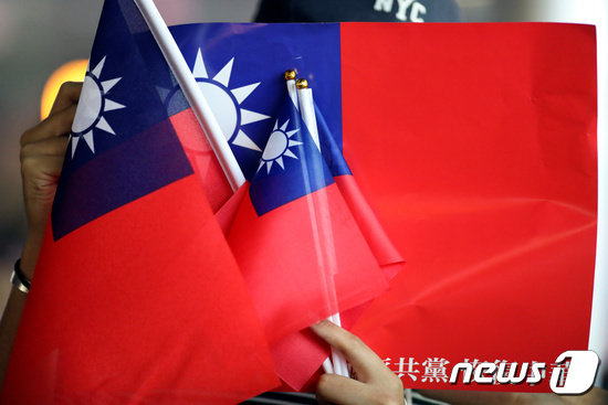 대만 국기. © 로이터=뉴스1