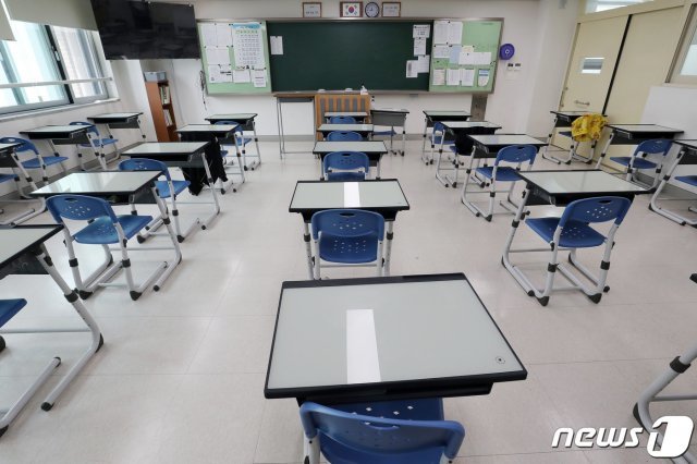 서울의 한 고등학교 3학년 교실. 2021.8.11/뉴스1 © News1