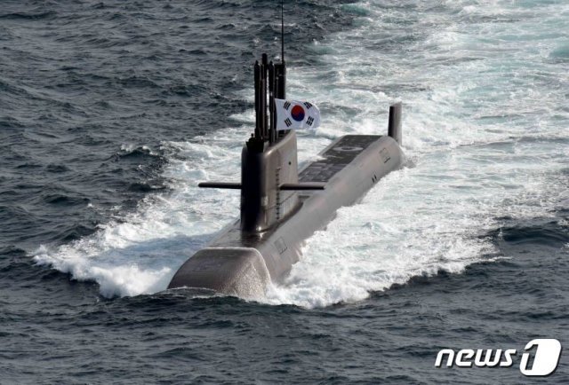 3000톤급 해군 잠수함 ‘도산안창호함’ (해군 제공) © 뉴스1