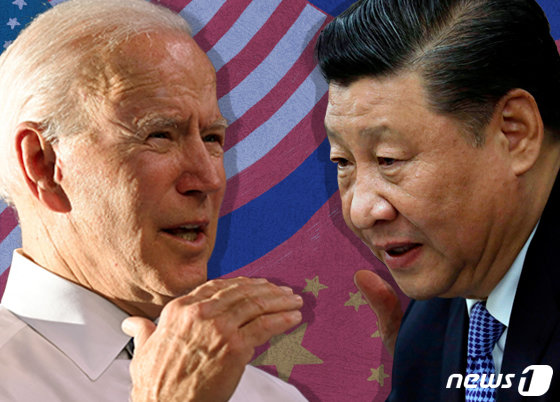 조 바이든 미국 대통령(좌)과 시진핑 중국 국가주석. © News1