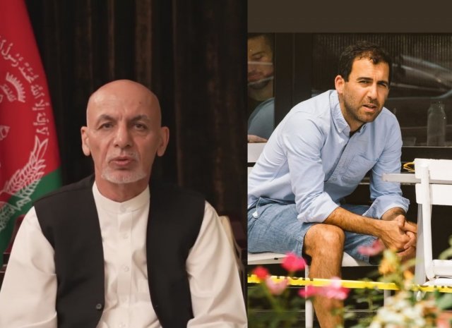 아슈라프 가니 아프가니스탄 대통령(왼쪽)의 아들 타렉 가니(오른쪽)가 미국의 고급 타운하우스에 거주하는 등 호화생활을 즐기고 있다는 외신 보도가 나왔다. (아슈라프 가니 페이스북/트위터 갈무리) © 뉴스1