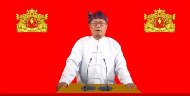 두와 라시 라 대통령 권한대행. 페이스북 ‘Acting President Duwa Lashi La’ 갈무리