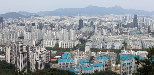서울 강남구,서초구 일대 아파트 단지의 모습. 2021.9.6/뉴스1