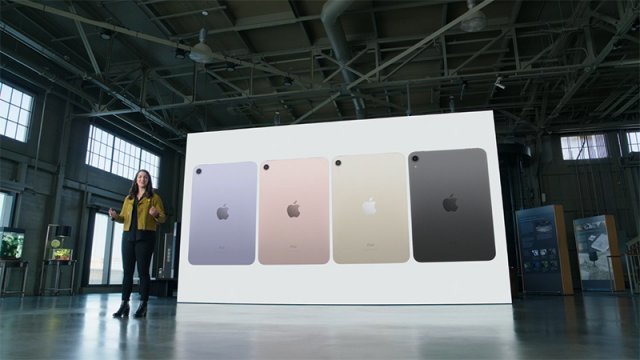 애플 아이패드 미니는 아이패드 프로를 연상케하는 디자인과 인터페이스로 변경됐다. 출처=애플