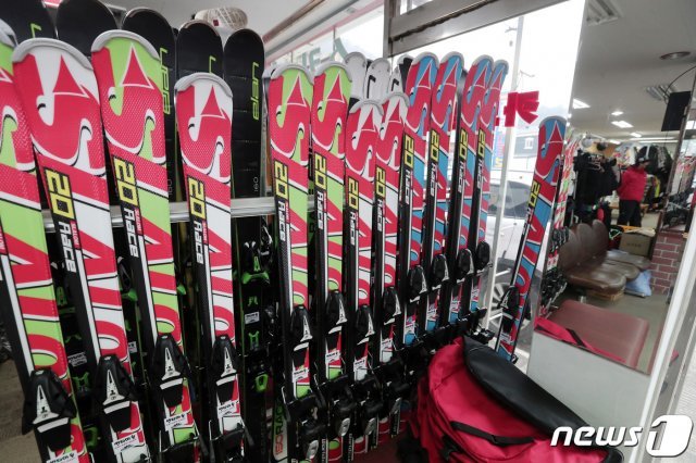 스키 플레이트 모습.(기사와 관계 없는 자료 사진) © News1 DB