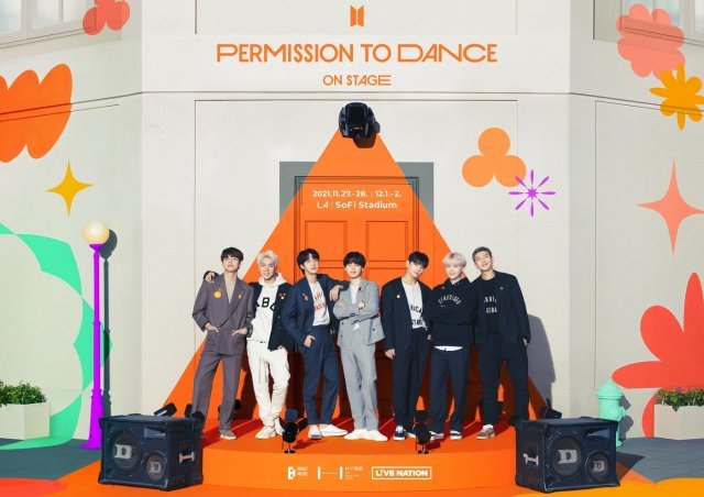 방탄소년단 ‘BTS 퍼미션 투 댄스 온 스테이지’/빅히트 뮤직 제공 © 뉴스1