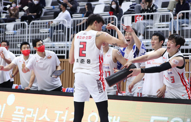 서울 SK의 승리를 이끈 최준용(KBL 제공) © 뉴스1