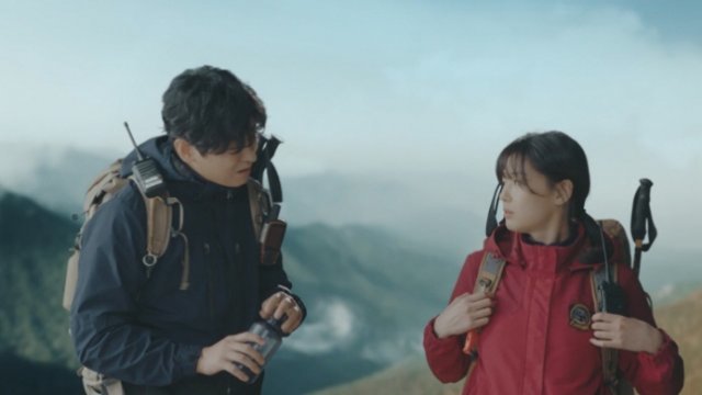 어색한 CG로 지적받은 장면. tvN