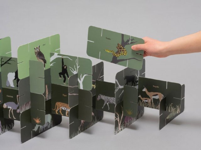 ‘루미 퍼즐 카드’를 쌓으며 생태계를 배울 수 있다 (출처=디어아키텍트)