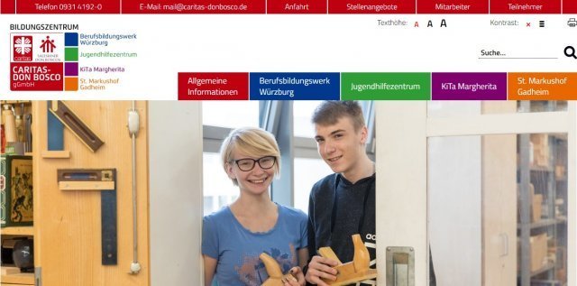 1974년 설립된 독일 카리스타 돈보스코 직업교육훈련소는 자폐증, 난민 자녀 등 직업을 갖는데 어려움이 있는 다양한 청소년에게 교육 기회를 제공한다.  홈페이지 캡쳐