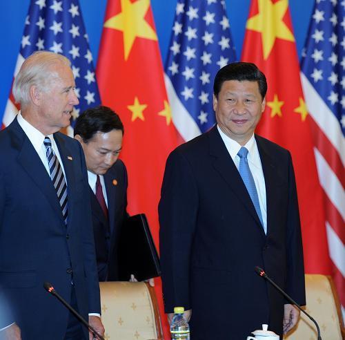 조 바이든 미국 대통령(왼쪽)과 시진핑(習近平) 중국 국가주석