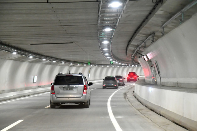 지하 80m에 지어진 대심도 서부간선지하도로 터널  (서울시 제공) 2021.8.29/뉴스1