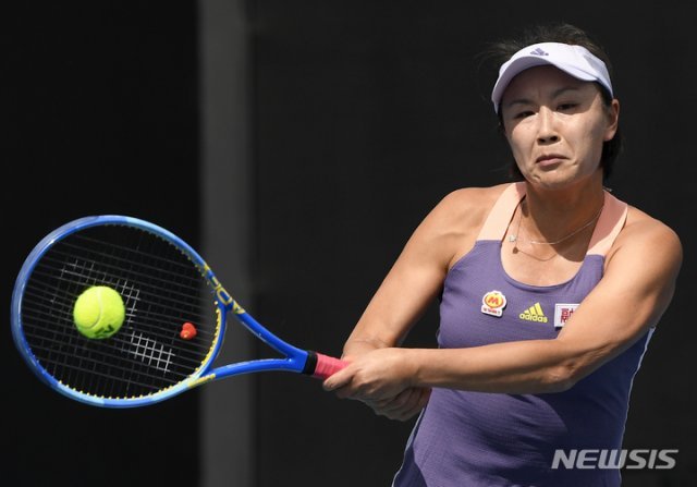 중국 테니스 스타 펑솨이. 사진=뉴시스