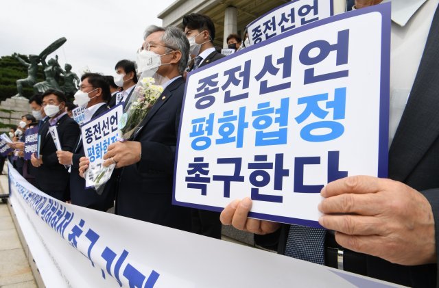 [단독]韓美, 종전선언문에 ‘유엔사 해체않고 정전체제 유지’ 담기로 가닥