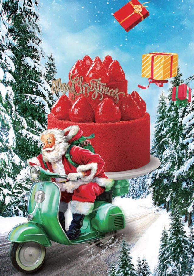 파리바게뜨는 “크리스마스, 대반전을 시작하자”라는 주제로 2021 크리스마스 캠페인을 전개하고 40여 종의 케이크를 선보인다. 파리바게뜨 대표 크리스마스 케이크인 블레싱 레드베리 스페셜