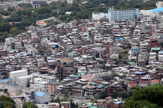서울시내 빌라촌의 모습. © News1