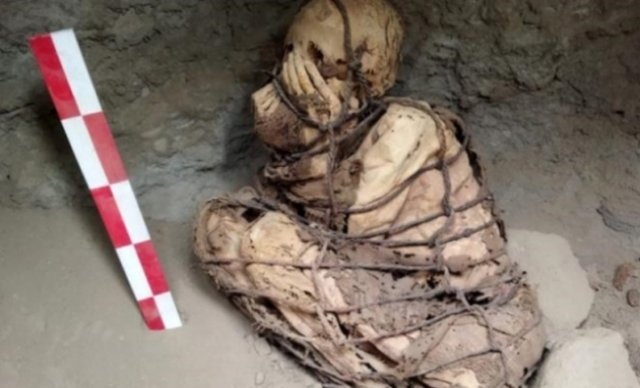 페루 카하마르킬라 유적지에서 800년에서 1200년 사이의 것으로 추정되는 미라가 발견됐다. CNN 캡처