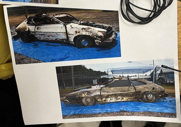 1976년 실종된 카일 클링크스케일의 차량이 지난 8일 발견됐다… © 뉴스1 (스티브 겔바흐 WSTV 기자 인스타그램 제공)