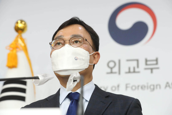 최영삼 외교부 대변인./뉴스1 © News1