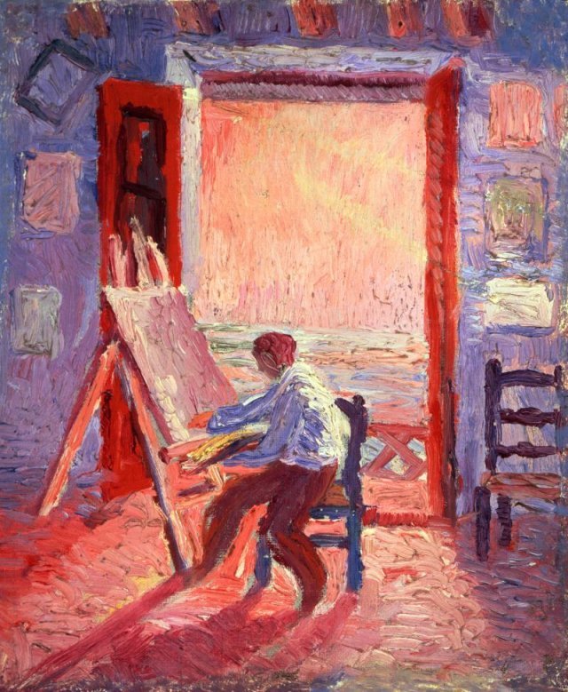 스튜디오에서 그린 자화상(1919년), ⓒ Salvador Dali, Fundacio Gala-Salvador Dali