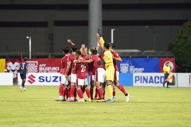 인도네시아 선수들(AFF 홈페이지 캡처)© 뉴스1