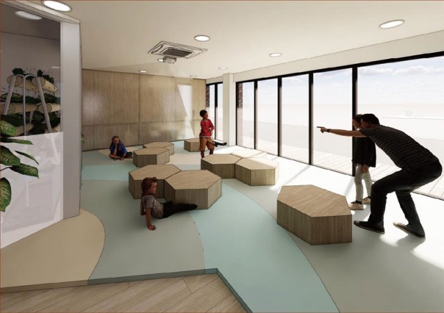 올해 서울디자인컨설턴트사업에서 수행한 중랑구 환경교육센터 내부 디자인 모습. 지음플러스건축사 사무소 제공