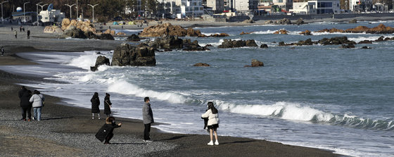 울산시 동구 주전몽돌해변. 2021.1.1/뉴스1 © News1 DB