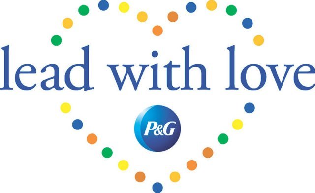 P&G의 다각적인 사회공헌 활동을 아우르는 새로운 글로벌 사회공헌 캠페인 ‘리드 위드 러브’의 로고.