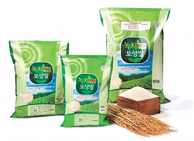보성군농협쌀조합공동사업법인이 생산하는 ‘녹차미인 보성쌀’. 보성군농협쌀조합공동사업법인 제공