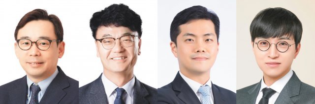 (왼쪽부터)신의철 교수, 이정민 교수, 김성연 교수, 서종현 교수