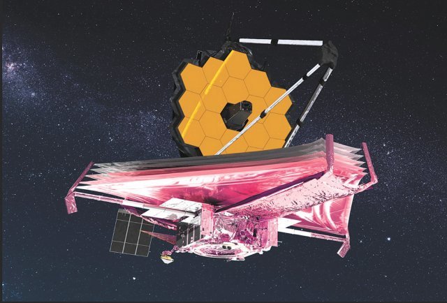 우주로 발사된 제임스 웹 우주망원경은 L2 위치에 머무를 예정이다. NASA 제공