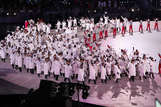 한국 선수단은 2022 베이징 동계올림픽에서 73번째로 입장한다. /뉴스1 © News1