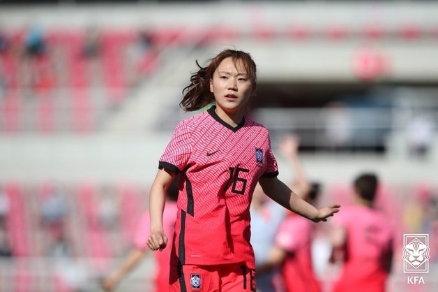 여자 축구대표팀 장슬기 (대한축구협회 제공) © 뉴스1