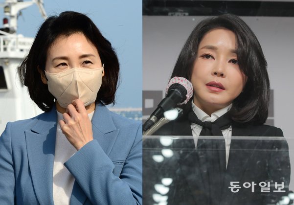 野 “김혜경, 왕비로 군림”… 與 “김건희, 신정아 연상”｜동아일보