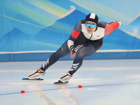 2022 베이징 동계올림픽 스피드스케이팅 500m에 출전한 차민규.