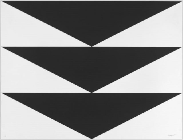 카르멘 에레라의 2017년 작품 ‘에킬리브리오(Equilibrio)’. 뉴욕현대미술관 제공