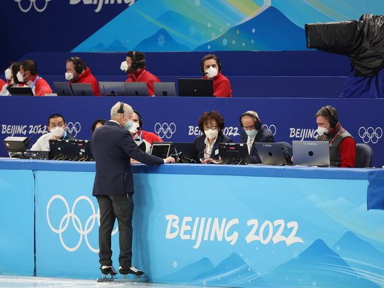 2022 베이징 동계올림픽 쇼트트랙 남자부 심판장 피터 워스./뉴스1