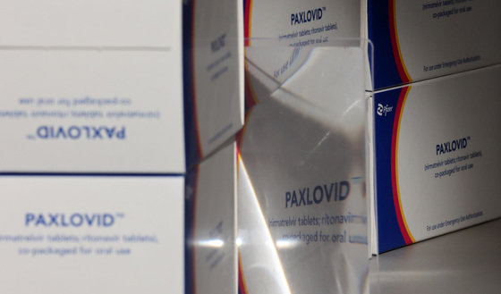 먹는 신종 코로나바이러스 감염증(코로나19) 치료제인 팍스로비드. 뉴스1