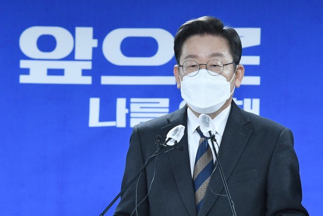 이재명 더불어민주당 대선 후보. <사진공동취재단/장승윤>