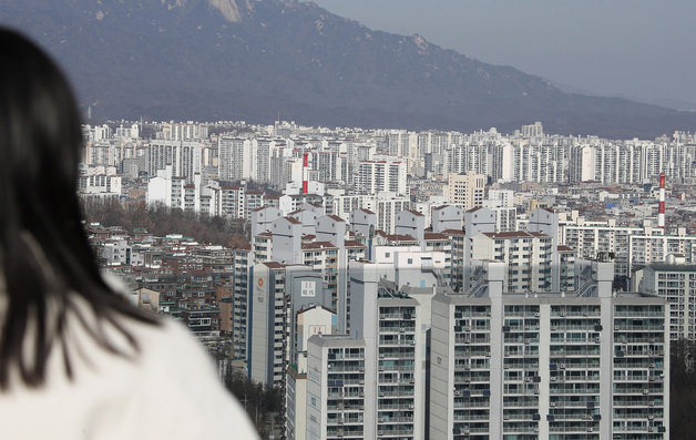 서울 북서울 꿈에서 바라본 노원구. 2022.1.28/뉴스1 © News1