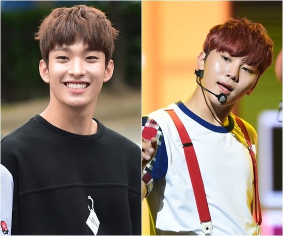 세븐틴  도겸(왼쪽), 승관© News1