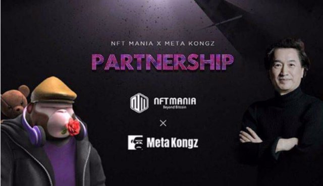 메타콩즈(Meta Kongz), NFTMANIA와 유근상 총장이 진행하는 르네상스NFT PFP(Profile Picture) 프로젝트, 출처=게임체인