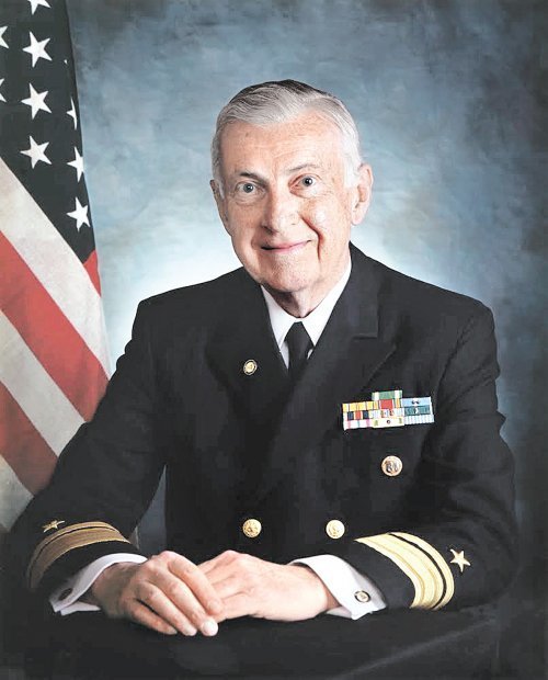 10일 별세한 로버트 러니 미국 해군 예비역 제독(소장). 고인은 1950년 12월 미 화물선 메러디스 빅토리호의 일등항해사로 흥남철수작전에 참여했다. 국가보훈처 제공