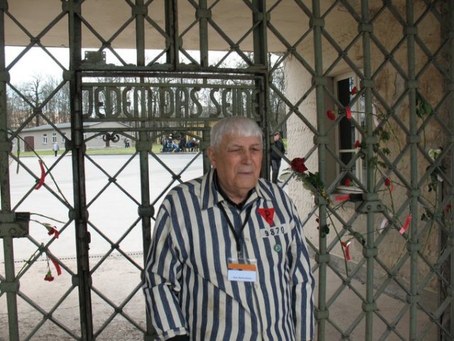 러시아 공격으로 숨진 보리스 로만첸코. 사진출처=부헨발트 강제수용소 기념관 트위터