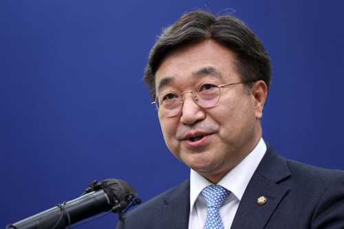 윤호중 더불어민주당 비상대책위원장. 사진공동취재단