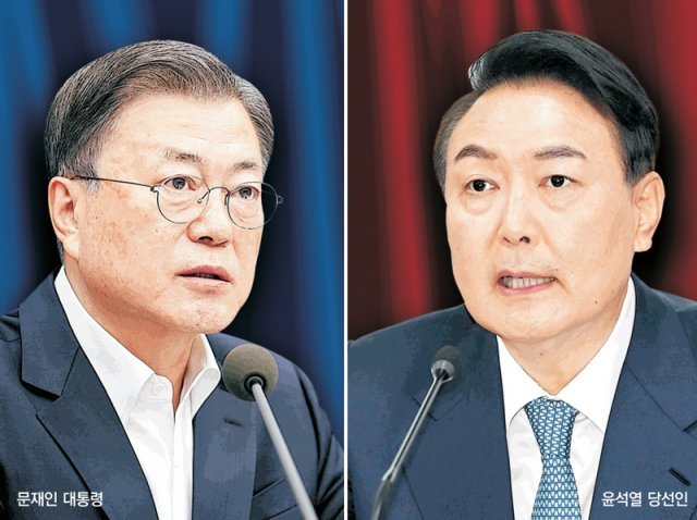 “회동 지연은 文-尹 모두에 정치적 부담” 대선후 19일 만에 역대 가장 늦은 만남