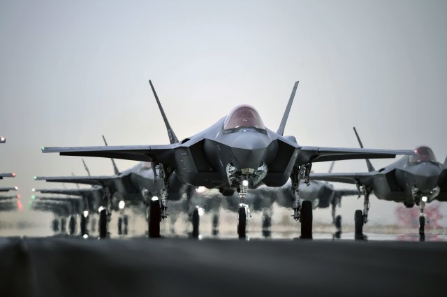 25? ? ?????? F-35A ???? 28?? ‘???? ??(Elephant Walk)’ ??? ???? ??. ??? ??