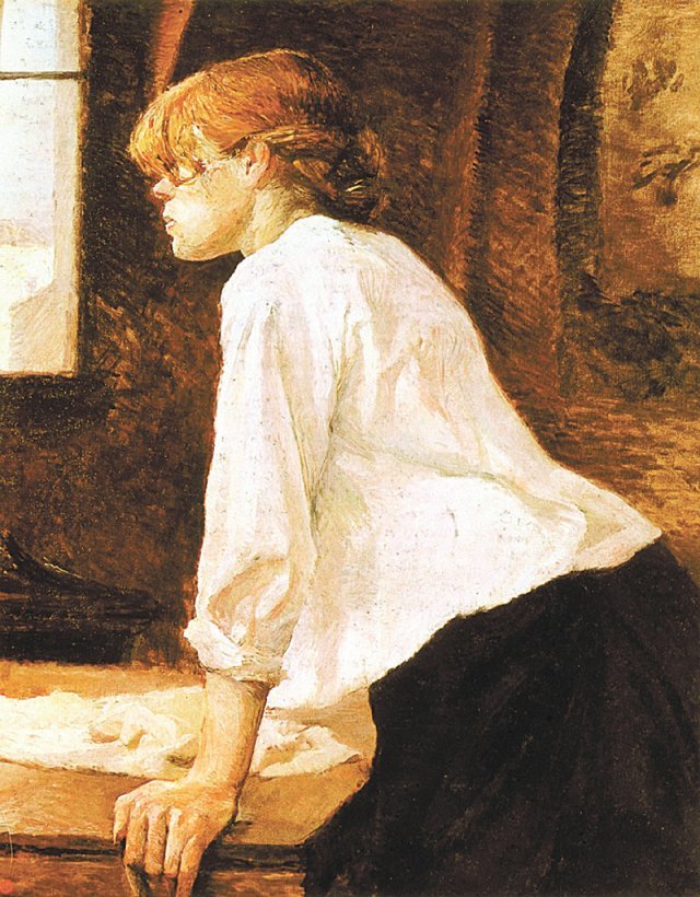 앙리 드 툴루즈로트레크 ‘세탁부’, 1886년.