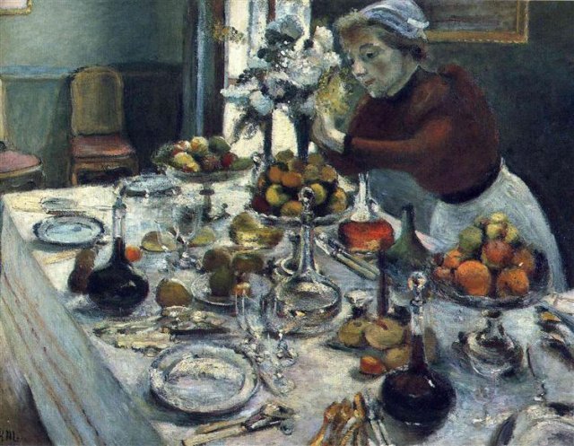 마티스, 디너 테이블, 1897년 *비전시작품