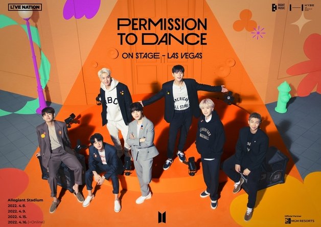 BTS 퍼미션 투 댄스 온 스테이지-라스베이거스 © 뉴스1